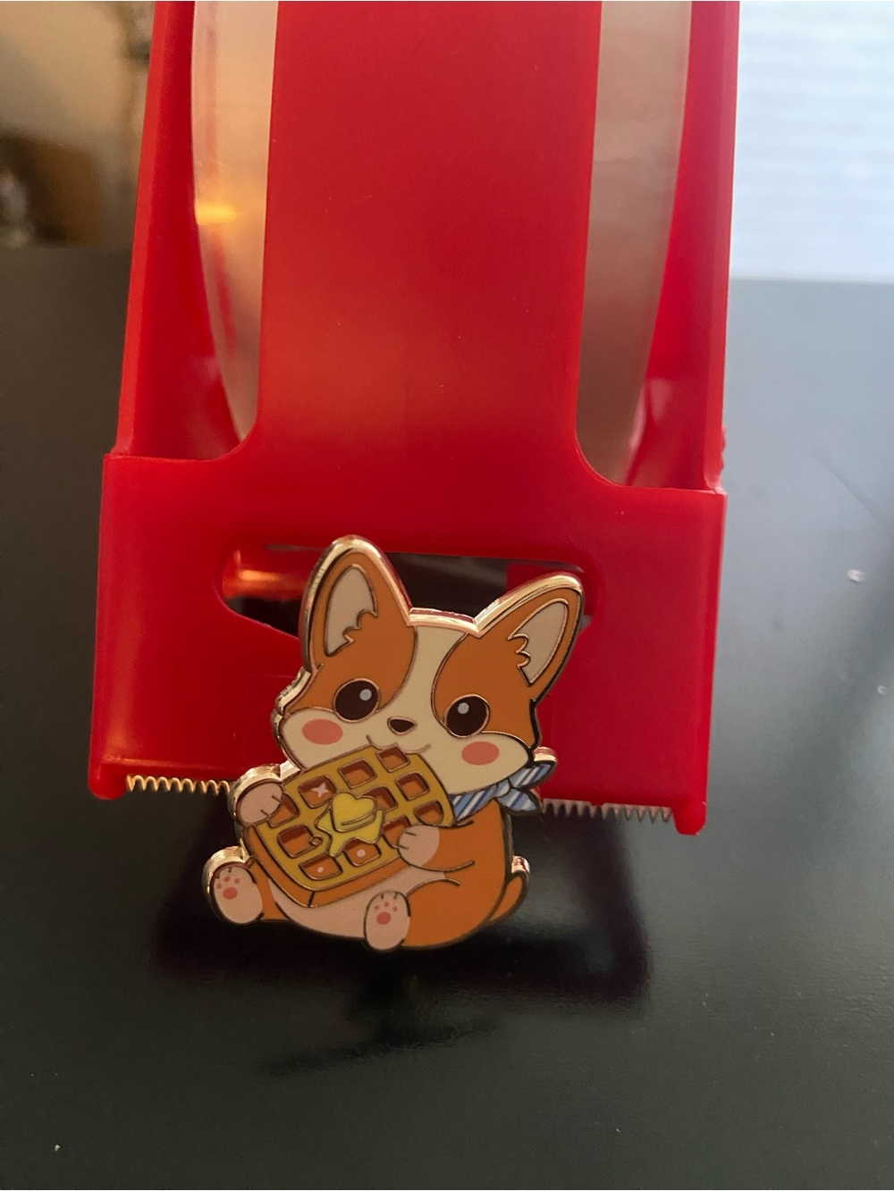 Cute Corgi Enamel Pin